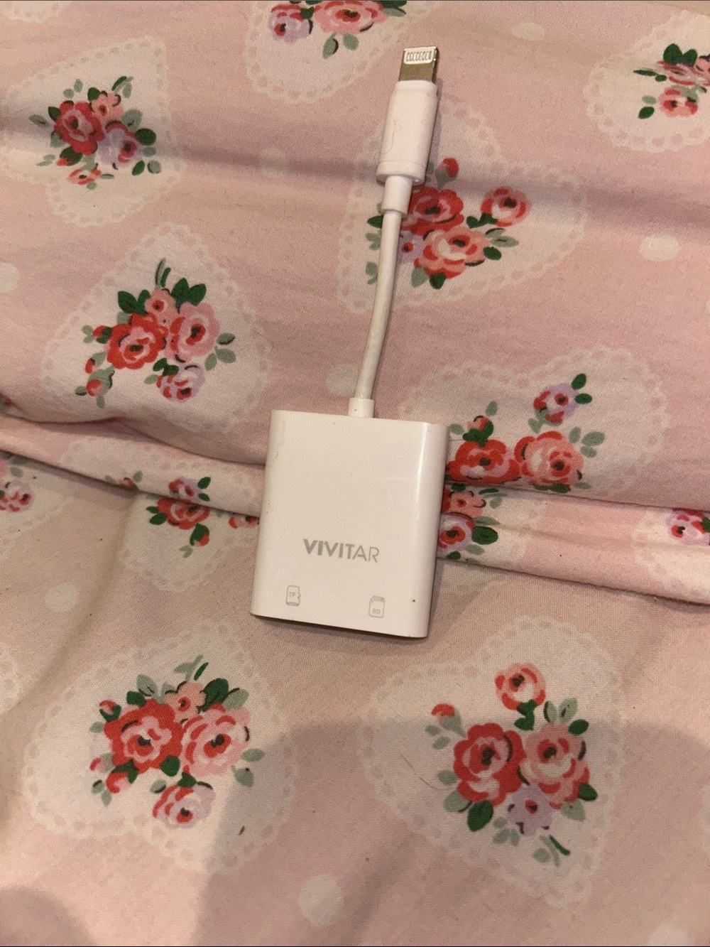 Vivitar MOV4016 SD MicroSD (tf) Card Reader Lightning Connector for iPhone iPad